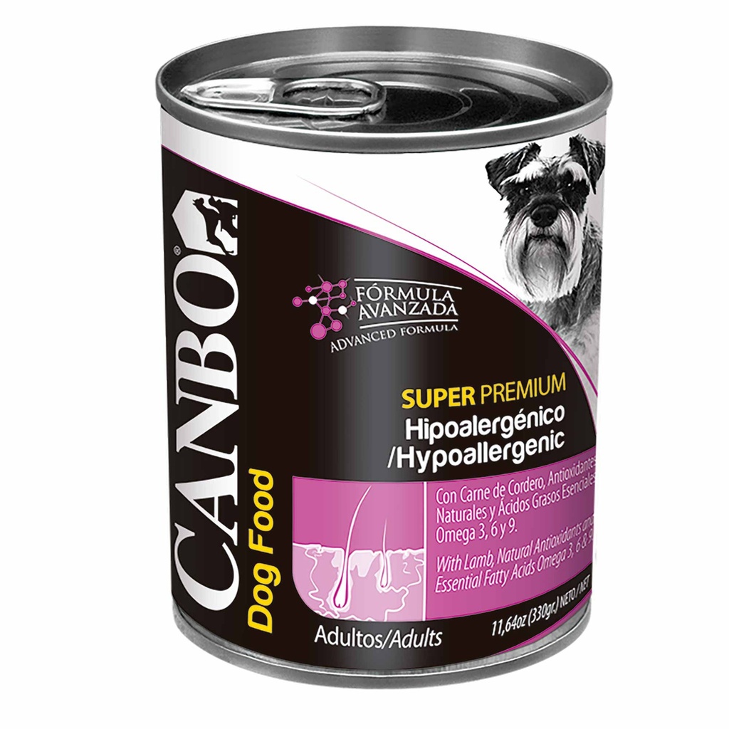 Canbo Super Premium Adulto Hipoalergénico Pate 300 Gr