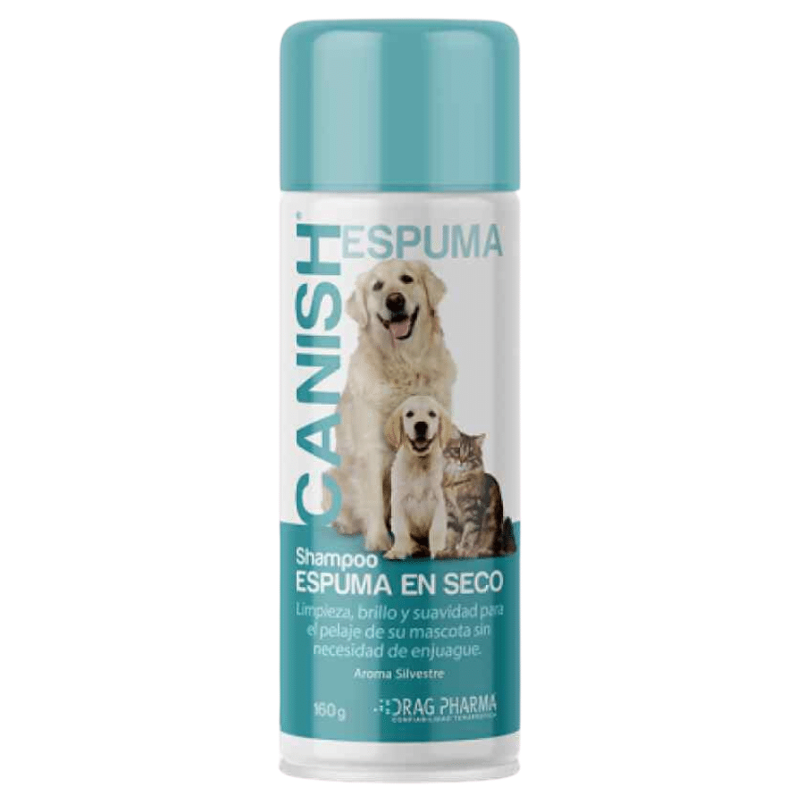 CANISH ESPUMA EN SECO SHAMPOO