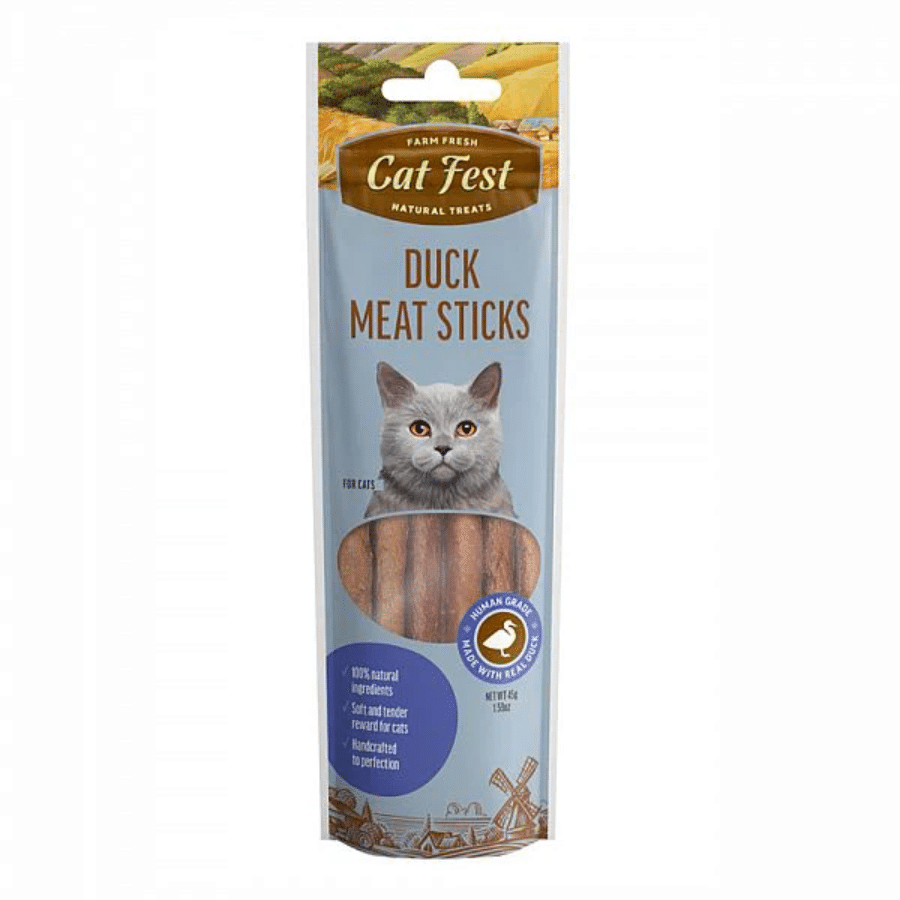 Cat Fest Duck Meat Sticks 45 Gr