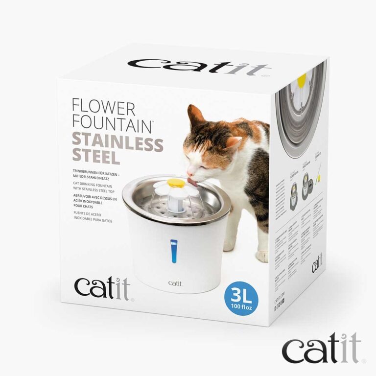 CAT IT FUENTE DE AGUA - ACERO INOXIDABLE
