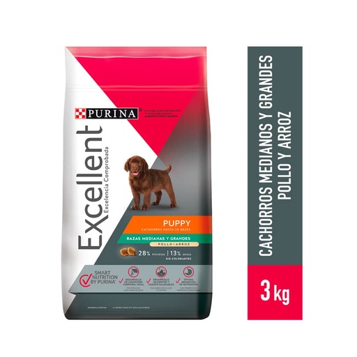 Excellent Puppy Raza Mediana Y Grande Smart