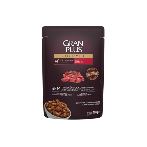 [MV004310] Gran Plus Sache Perro Adulto Sabor Carne