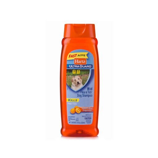 [MV000063] HARTZ HUG RIDFLEA DOG SHAMPOO - CITRUS