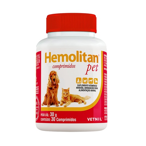 [MV001488] HEMOLITAN PET X 30 COMPRIMIDOS 30 GR