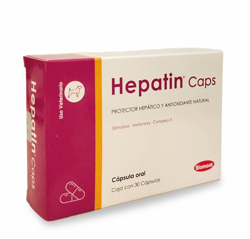 [MV002178] Hepatin Caps x 30 Capsulas x 530 MG