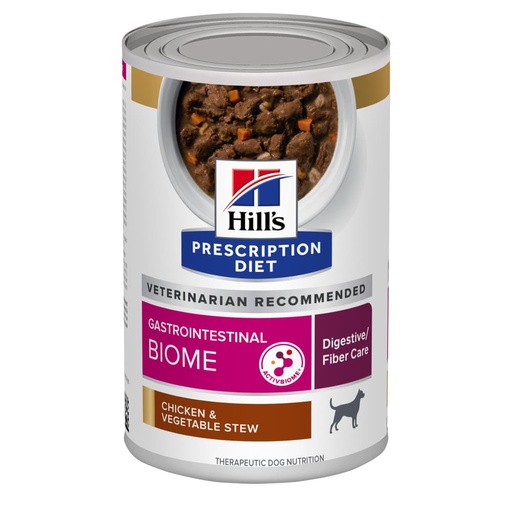 [MV003917] Hills Prescription Diet Gastrointestinal Biome Estofado de Pollo 354 Gr