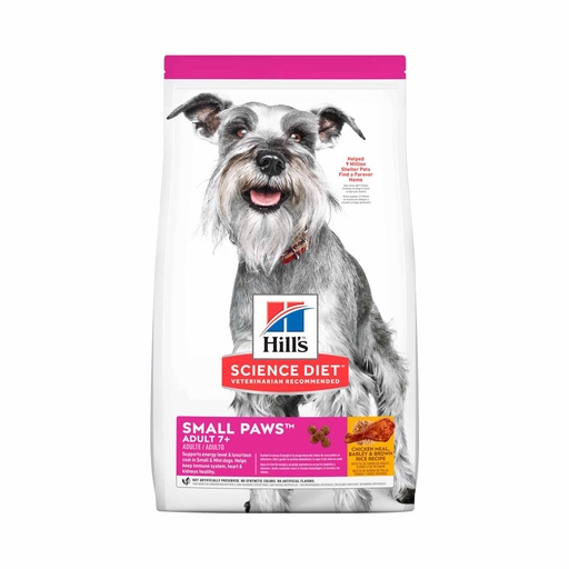 [MV000535] Hills Science Diet 7+ Adultos Mayores Small Paws
