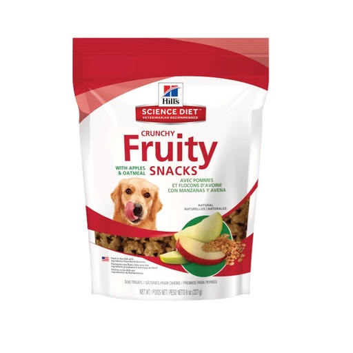 [MV000649] HILLS SCIENCE DIET NATURAL CRUNCHY FRUITY SNACKS APPLES & OATMEAL