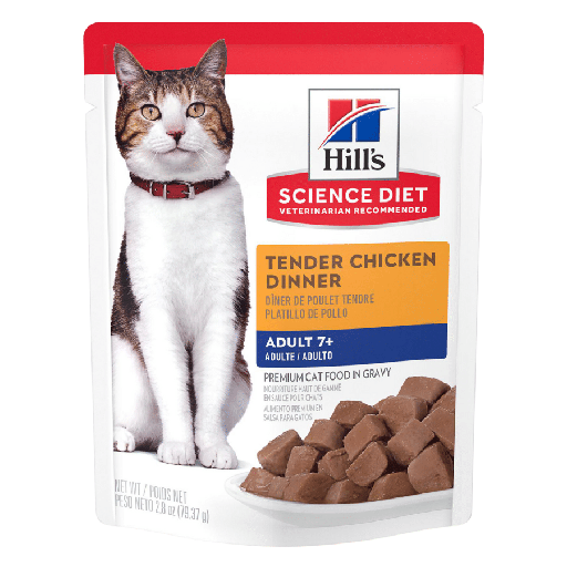[MV002913] Hills SD Adult +7 Tender Chicken Dinner 80 Gr