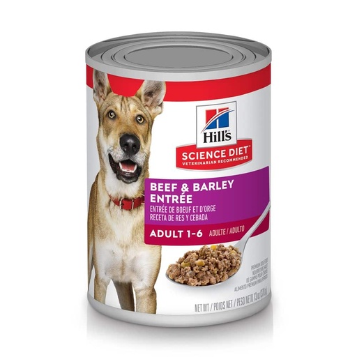 [MV003553] Hills SD Adult Beef and Barley Entrée 370 Gr