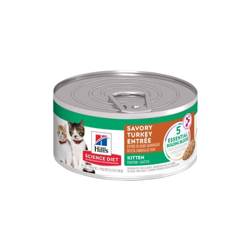 [MV003540] Hills SD Kitten Turkey 156 Gr