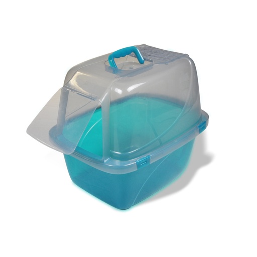 [MV000262] LITERA CERRADA TRANSPARENTE PARA GATOS GRANDE