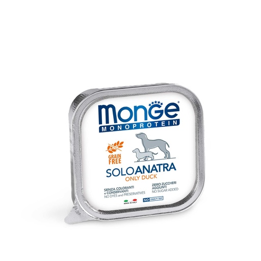 [MV001509] Monge Canine Adult Monoprotein Pato Lata