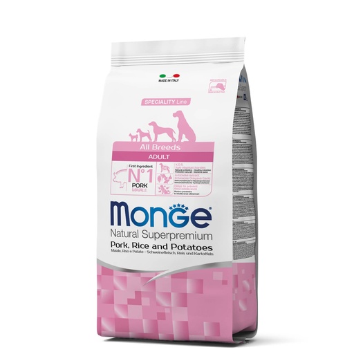 Monge Canine Adult  Cerdo