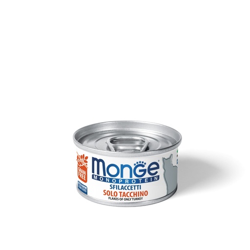 [MV001542] Monge Feline Adult Monoprotein Pavo Lata