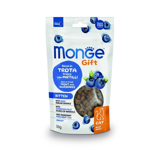 [MV003643] Monge Gift Meat Minis Kitten Cat -Trucha y Arandanos