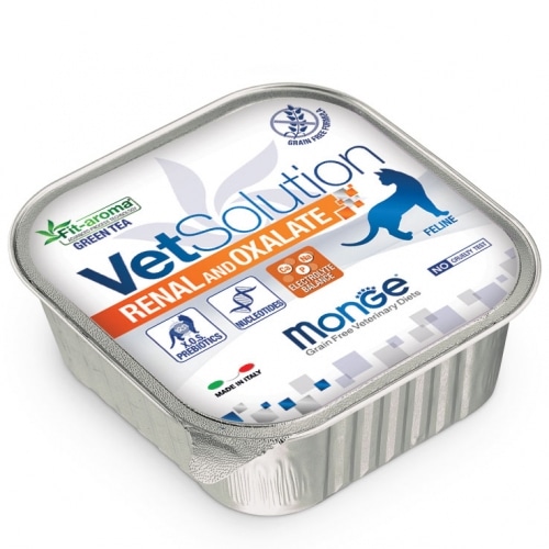 [MV002005] Monge Vet Solution Feline Renal & Oxalate Alutray 100 gr.