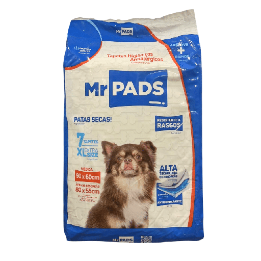 [MV002730] MR. PADS Tapetes Antialérgicos 90X60 CM X 7 UNDS
