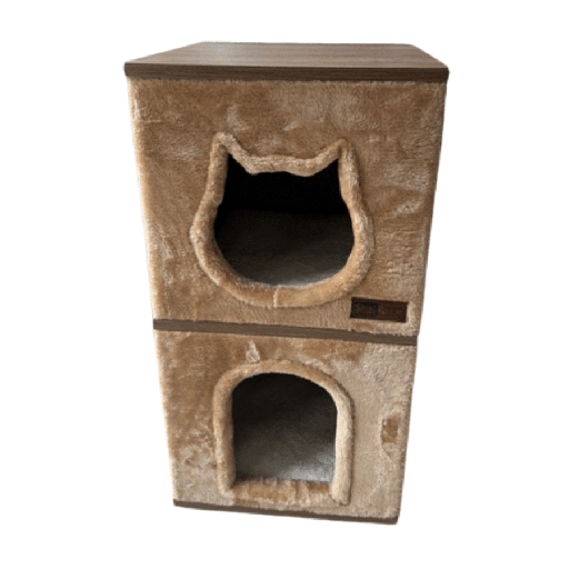 [MV002688] Mueble de Melamine 2 niveles (40x40x80cm)