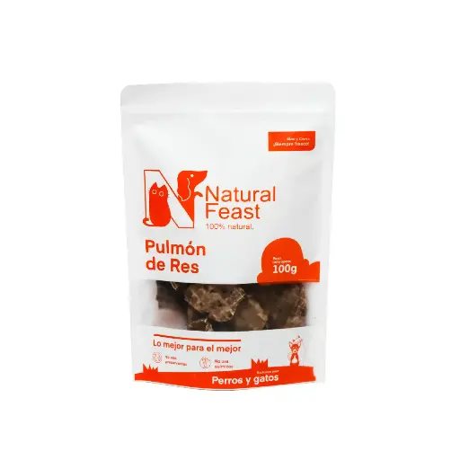 [MV003316] Natural Feast Pulmón de Res Deshidratado