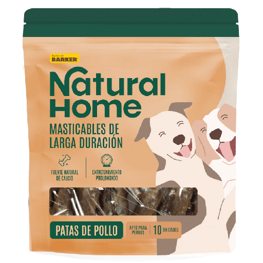 [MV002877] Natural Home Masticable Natural de Patas de Pollo