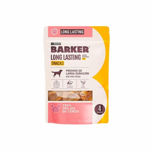 [MV002022] Barker Long Lasting Orejas de Cerdo (4 Unidades)