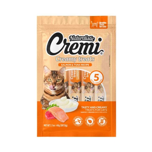 [MV003674] Naturalistic Cremi Salmon & Tuna Recipe x 5 Und