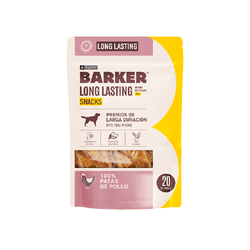 [MV002149] Barker Long Lasting Snacks Patas De Pollo (20 Und)