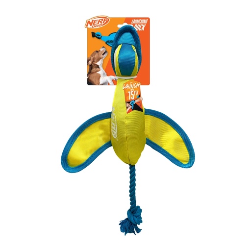 [MV004732] Nerf Dog Launching Duck Blue/Yellow