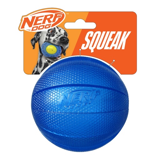 [MV004738] Nerf Dog Squeak Basquet Blue