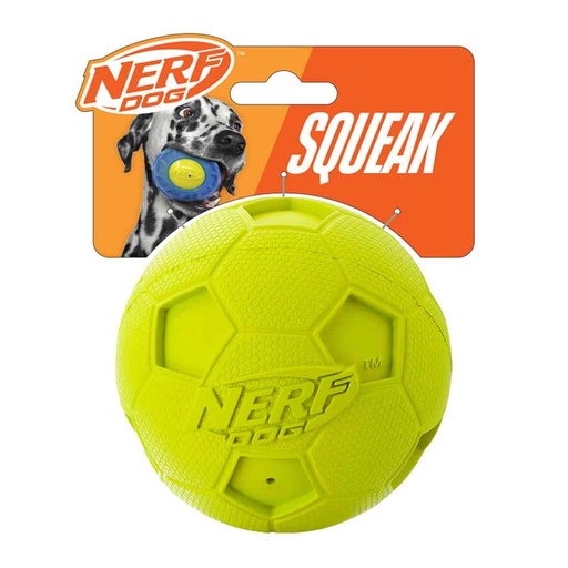 [MV004736] Nerf Dog Squeak Soccer Green