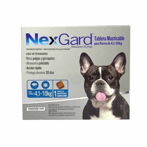 NEXGARD 28.3 MG  (4KG - 10KG)