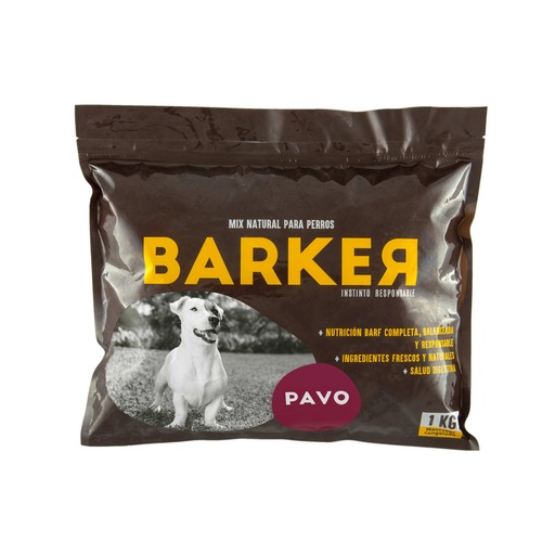 [MV001161] BARKER PAVO (1KG) - 20 HAMBURGUESAS
