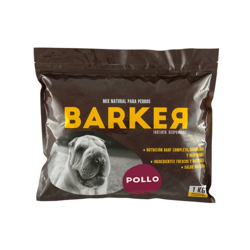 [MV001160] BARKER POLLO (1KG) - 20 HAMBURGUESAS