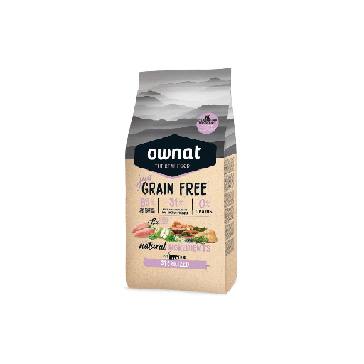 Ownat Just Grain Free  Sterilized Cat