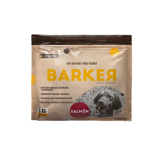 [MV001185] BARKER SALMON (1KG) - 20 HAMBURGUESAS
