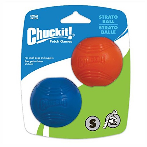 [MV000230] PACK PELOTAS STRATO BALL CHUCKIT! (SMALL - 2 UNIDADES)