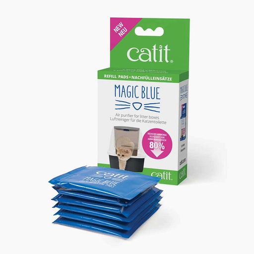 [MV000429] PADS PURIFICADORES DE AIRE MAGIC BLUE CAT IT (6 UNIDADES)