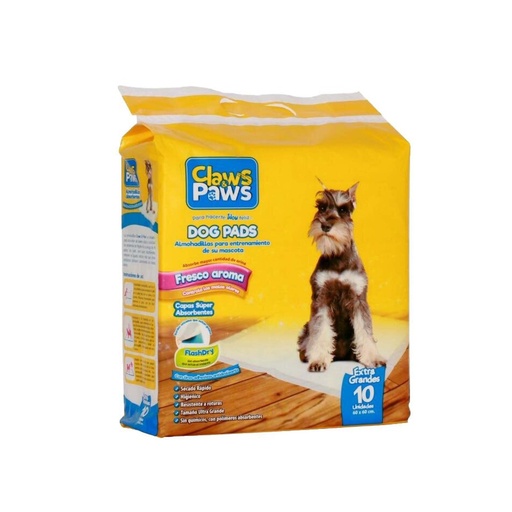 [MV000003] PAÑALES CLAWS & PAWS (10 UNIDADES)
