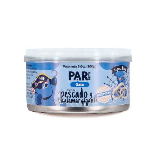 [MV002951] Par Pets Paté de Pescado y Calamar gigante
