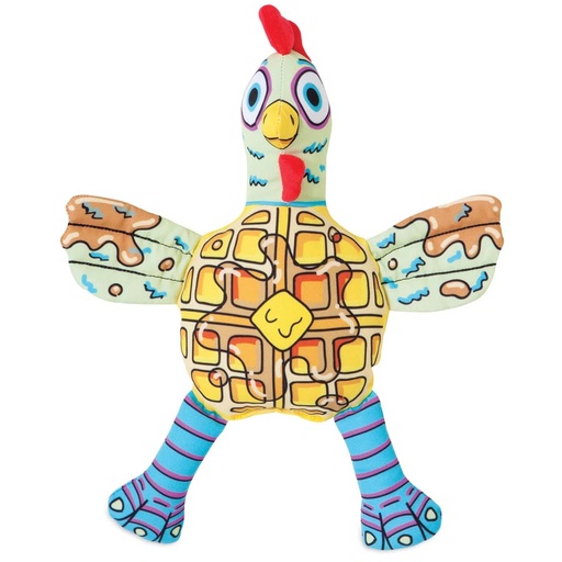 [MV000138] PELUCHE FOODIES - CHICKEN N WAFFLES FAT CAT