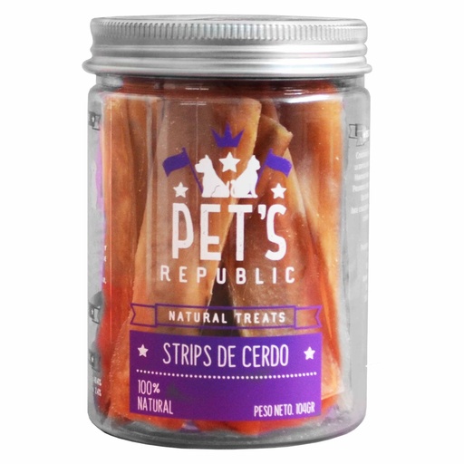 [MV000876] PET'S REPUBLIC STRIPS DE CERDO