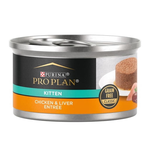 [MV002278] Pro Plan Kitten Classic Chicken & Liver Entreé 85 gr