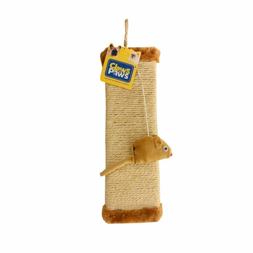 [MV001380] RASCADOR P/GATO DE PARED BEIGE/CAMELLO