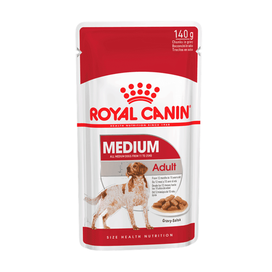 [MV001482] Royal Canin Adult Medium Sobre Gravy Shn