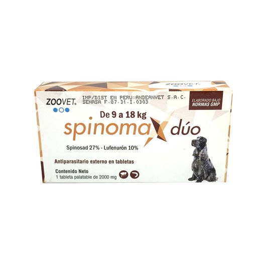 [MV000104] SPINOMAX DUO 9 A 18 KG