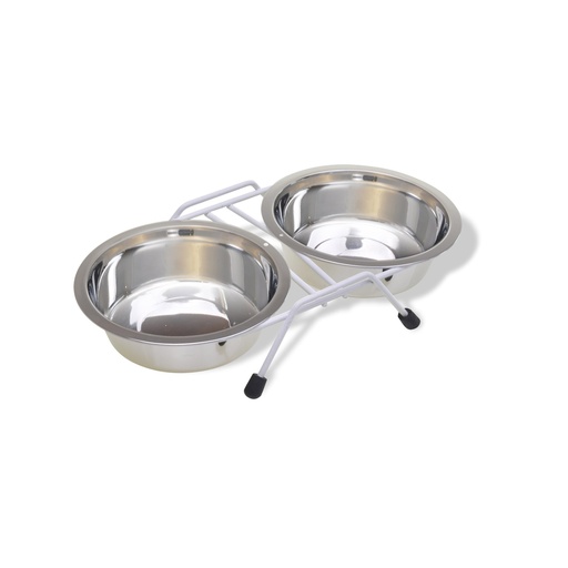 SSWR1-PLATO DOBLE DE ACERO CON PARRILLA