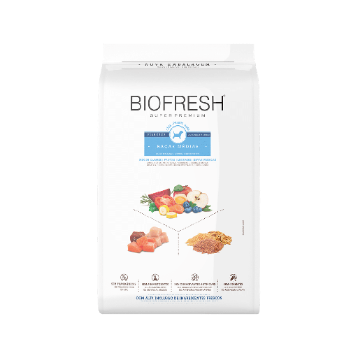 Biofresh Perro Cachorro Medium Mix de Carnes de Res