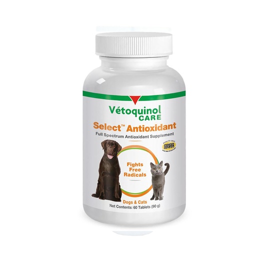 [MV000332] VETOQUINOL SELECT ANTIOXIDANT X TABLETA