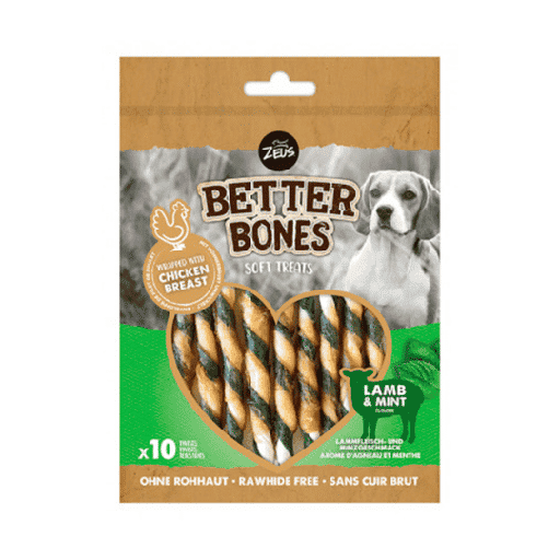 [MV001932] Zeus Better Bones Cordero y Menta "Chicken Wrapped"